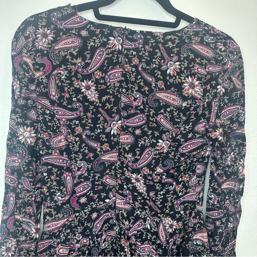 NWT Miami for Francesca's Paisley Print Swing Dress Size Small - Picture 6 of 10